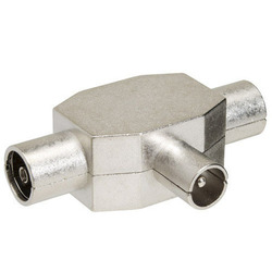 19119195 Distribuidor Tv Blind Metal 1 Macho + 2 Hembra