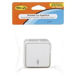 19090025 Pulsador Oryx Luz Superficie