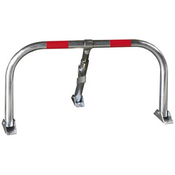 Barrera Aparcamiento Abatible, acero galbanizado