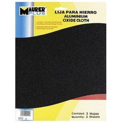 Lija Hierro Maurer 1 Medio (Pack 10 Pliegos)