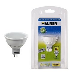 Bombilla Led Dicroica PIN GU 5.3 6 W. - 25 W. Lumenes 450
