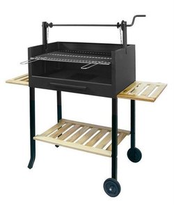 BARBACOA C/RUEDAS-ELEVADOR PARR. CINCADA