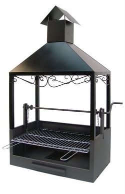 CAJON BARBACOA CHIMENEA PARRILLA HIERRO