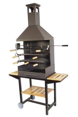 BARBACOA CHIMENEA PARRILLA/PLANCHA 220-61