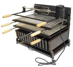 CAJON C0N PARRILLA MAS PLANCHA MAS ASADOR POLLO 60 X