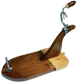 SOPORTE JAMONERO BELLOTA INOX PATA MADER