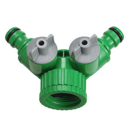  Adaptador Manguera Plastico 3/4 - 1 hembra. 2 adaptadores