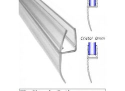  Perfil junta 23mm  6/8mm 