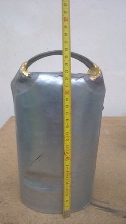 Cencerro Chapa Galvanizada en Caliente 22 cm.