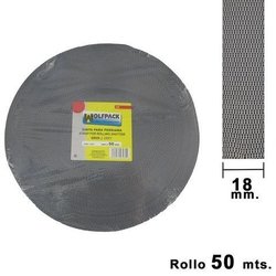 05250006 Cinta Persiana Wolfpack Gris 18 mm. Rollo 50 Metros