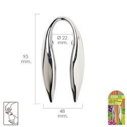 Cortacapsulas Botella Vino Cromado Doble Hoja