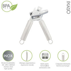 05076034 Abrelatas Acero Inoxidable 4,5 x 20 (Alt) cm.