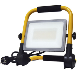 19079170 Foco Led Plano 70 Watt. Luz Blanca 4000º K IP 65 5600 Lumenes Con Asa de Transporte