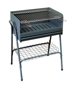 BARBACOA CON PARR.CINCADA Y BAND. INFERIOR 59X40X85 CMS.