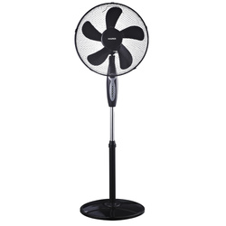 05380185 VENTILADOR PIE Ø 40 CM. 45 W. 5 ASPAS. CON MANDO. BASE Ø 40 CM.