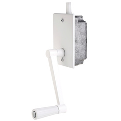 05250255 TORNO ELEVACION PERSIANA EMPOTRAR BLANCO