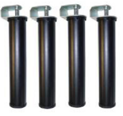 JUEGO 4 PATAS CANAP? 270X50X1MM (PARA Somier 40 X30), (81432)