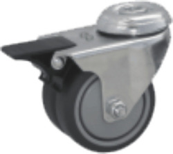 R.DIAMETRO 50 AGUJERO PASANTE con freno GO. GRIS DOBLE