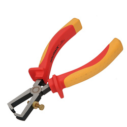 Alicates Pelacables 150 mm. Mangos Aislados VDE de 1.000 V. Acero Cromo Vanadio