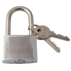 Candado Maurer Inoxidable Arco Largo 30, 40 y 50mm