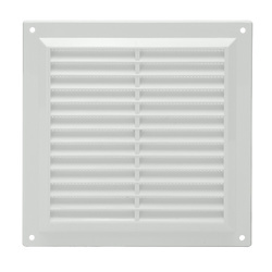 Rejilla Plastico Sobreponer Con Malla Posterior 20x20 cm. 