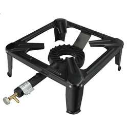 Hornillo Gas 4 Pies 40x40 cm. Potencia 7.000 Watts.